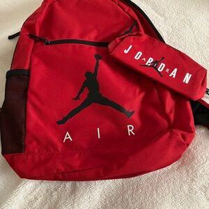 Jordan Red Backpack